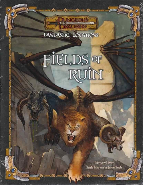 Dungeons & Dragons 3.5 - Fantastic Locations - Fields of Ruin (A Grade) (Genbrug)